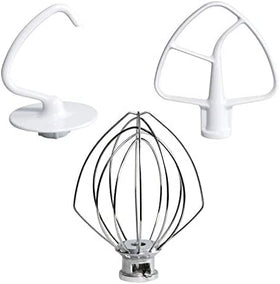 Funmit K45WW wire whip adds airy volume to tilt-head mixer batters.