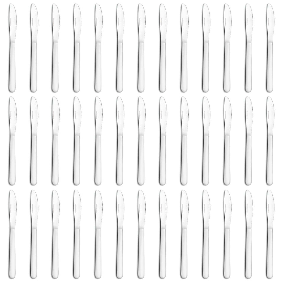 Funnydin 36-piece dinner knives set ready for daily meals and gatherings
