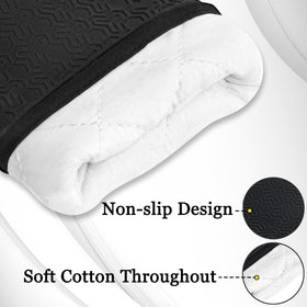 Funnydin non-slip honeycomb texture enhances grip on hot cookware.