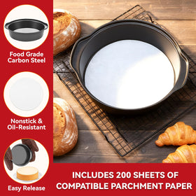 Funnydin nonstick coating for easy release and quick cleanup