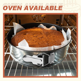 Funnymoom non-stick coating offers easy cake release and quick cleanup