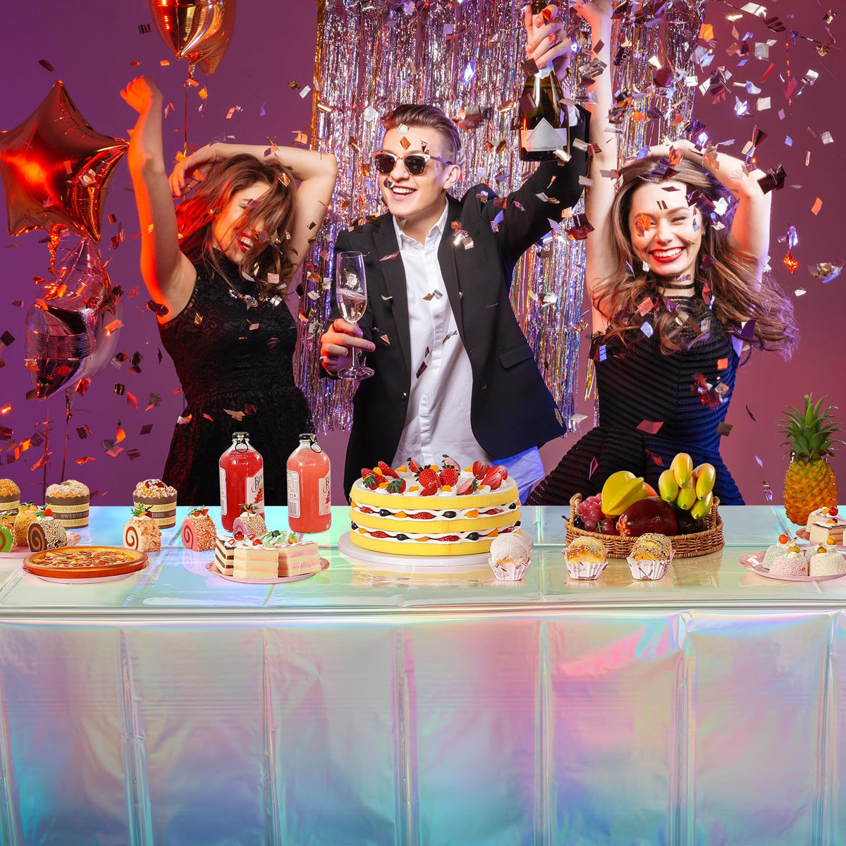 FunnyPars versatile use as backdrop or wallpaper enhances themed setups