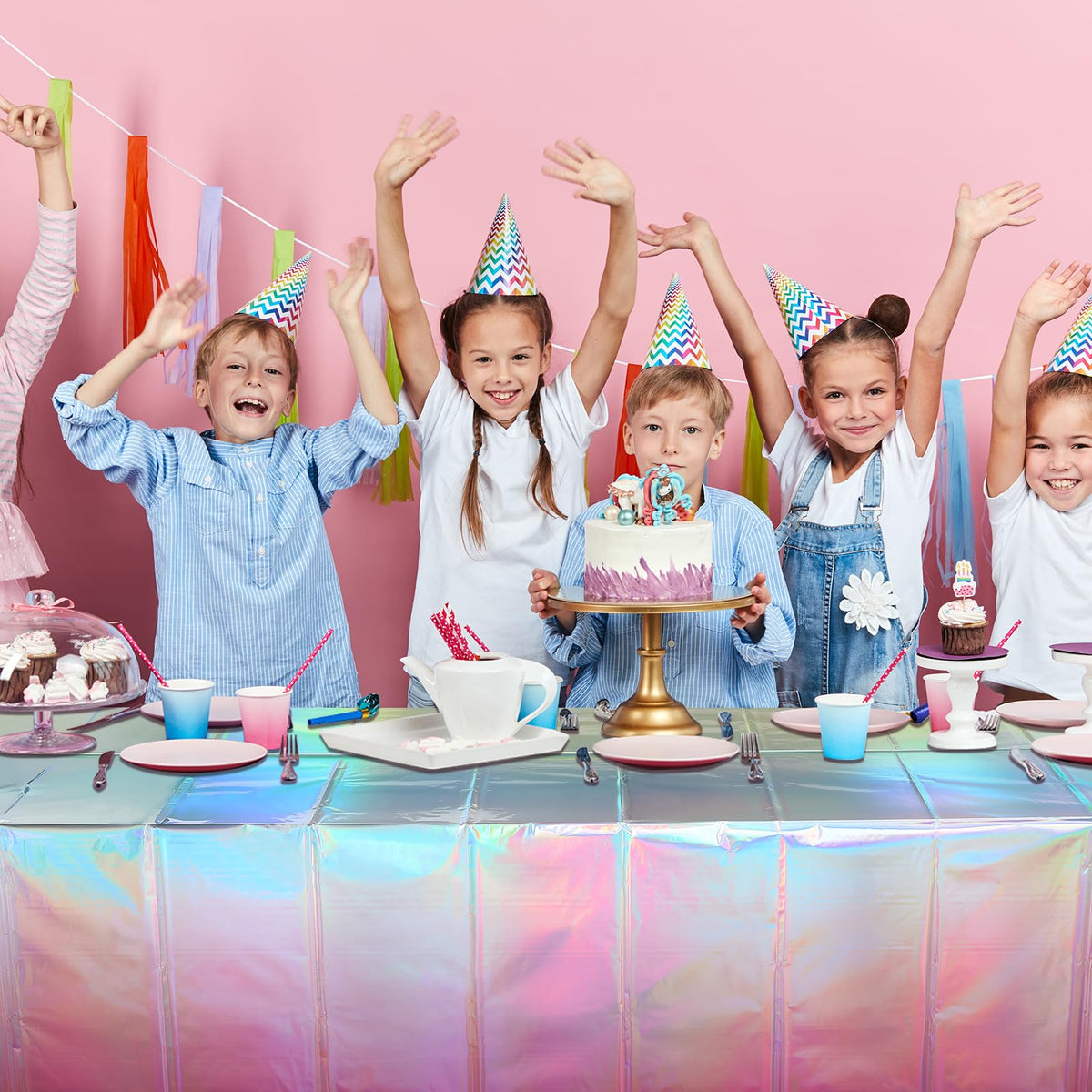 FunnyPars 54x108 inch size fits rectangular tables for many celebrations