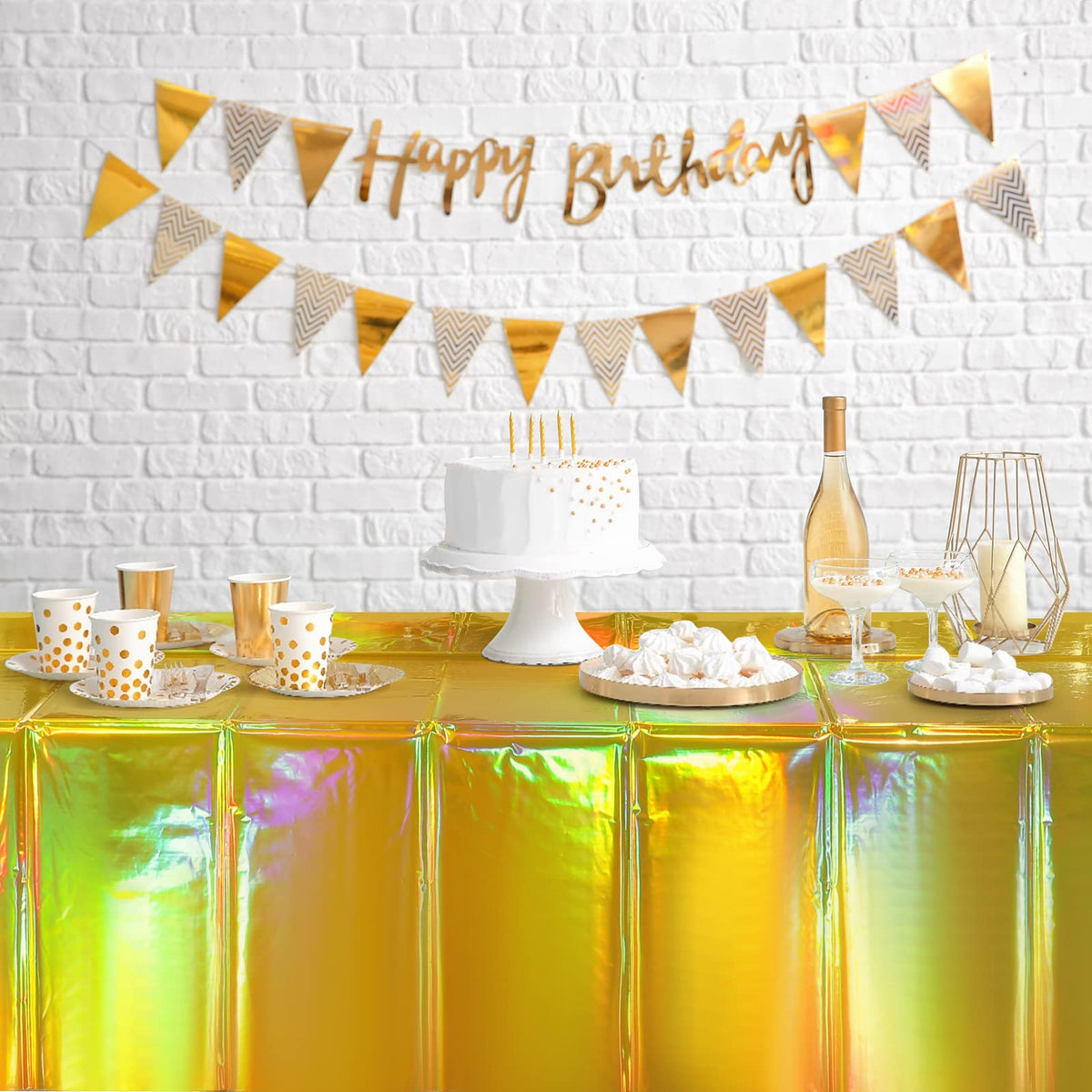 FunnyPars laser-shimmer design catches light, elevating party ambiance.