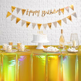 FunnyPars laser-shimmer design catches light, elevating party ambiance.
