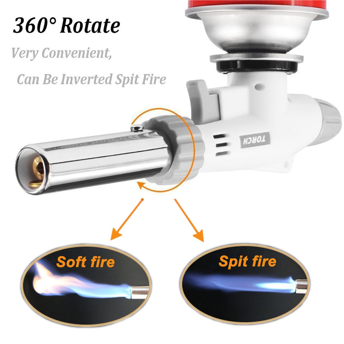 FunOwlet multiuse torch designed for DIY soldering and camping