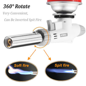 FunOwlet multiuse torch designed for DIY soldering and camping