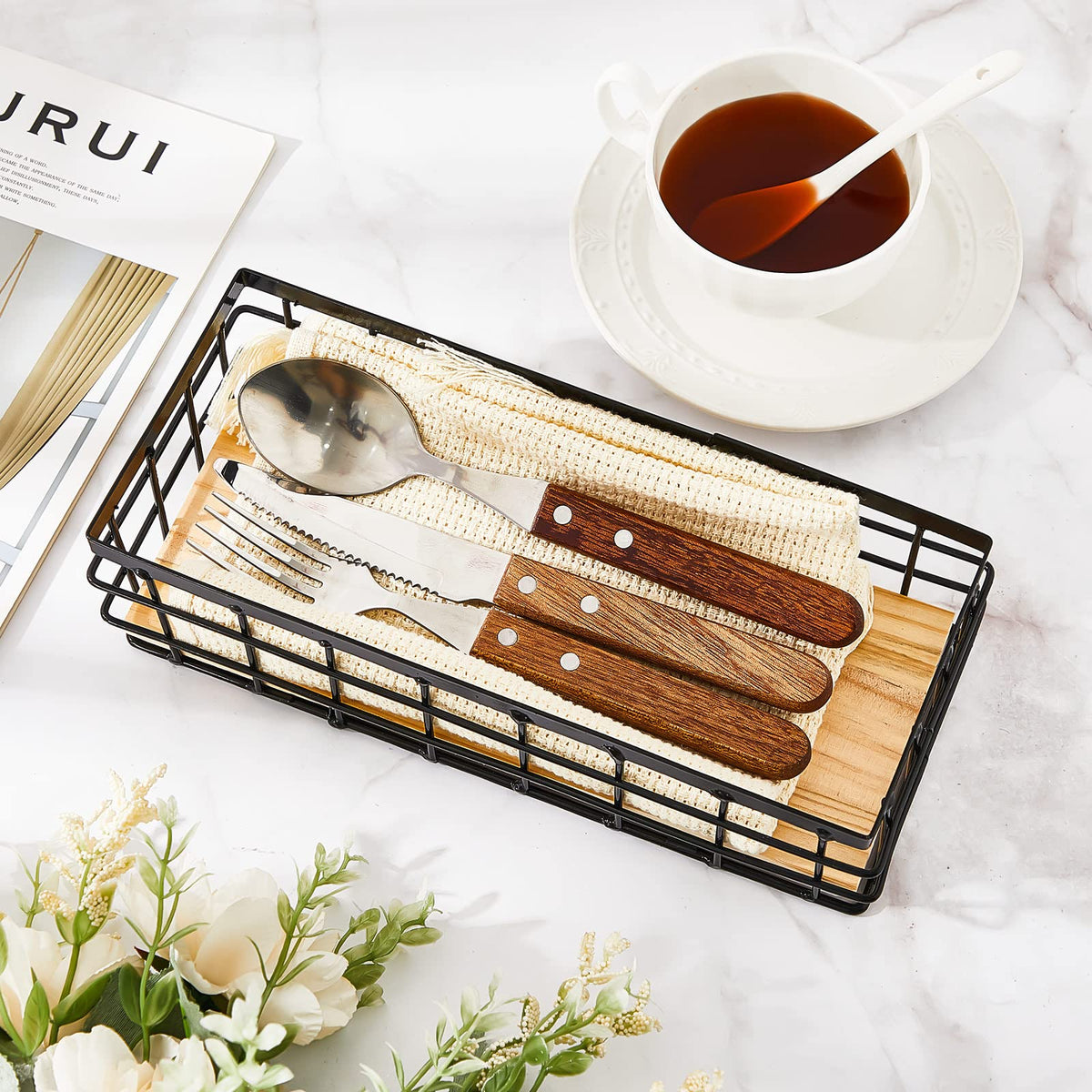 Funrous versatile storage solution fits pantry, bath, and office