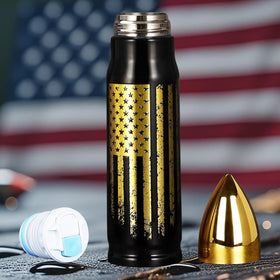 Funslive 17oz bullet tumbler with lid keeps beverages secure on the go