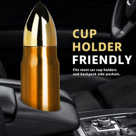 Funslive bullet tumbler on a desk for office sipping.
