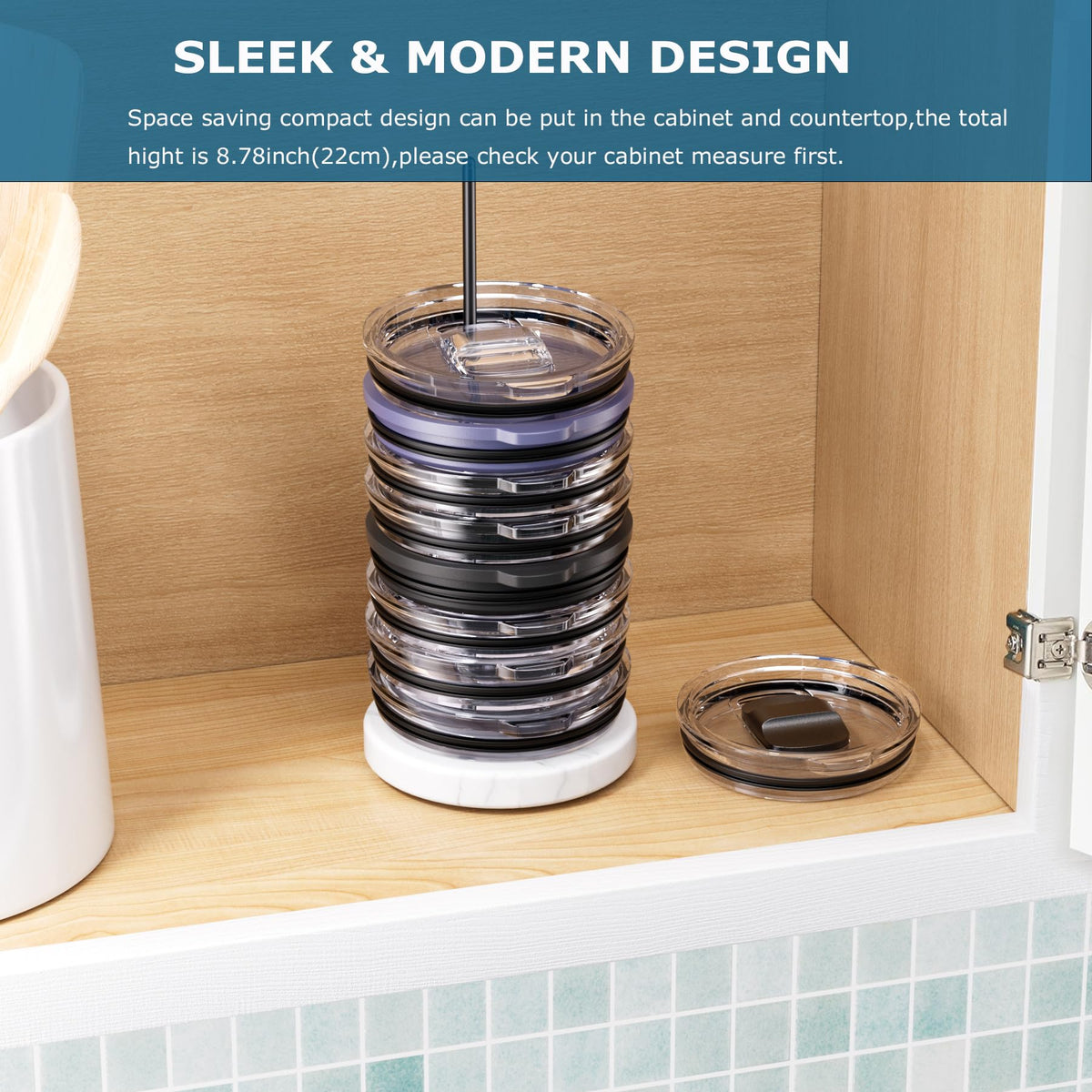 FunViet organizer fits Stanley and Yeti lids securely for easy access
