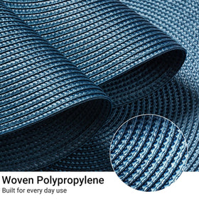 FunWheat placemats heat-resistant surface guard during serving.