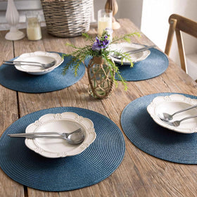 FunWheat six-piece placemat set ready for daily use.
