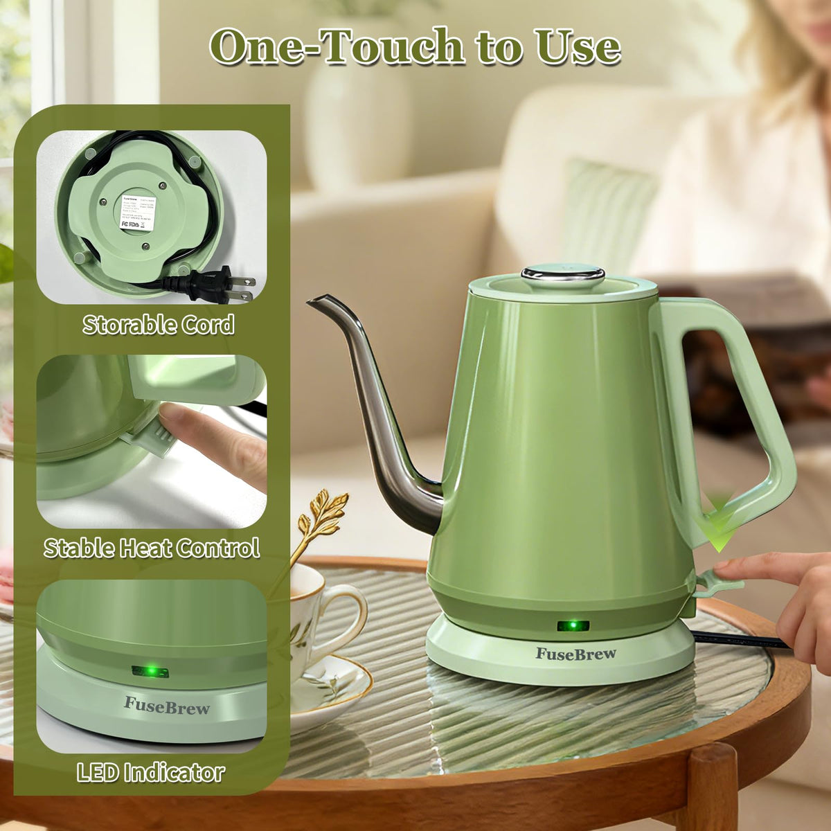 FuseBrew green auto shut-off for safer boiling
