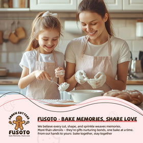 FUSOTO butterfly cutter for playful butterfly shapes.