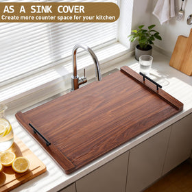 FUSOUBOTY versatile sink cover creates extra counter space when needed