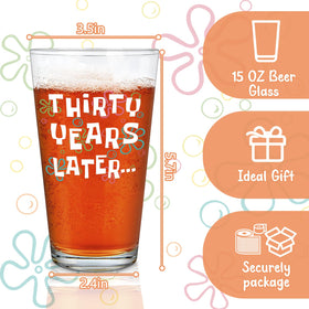 Futtumy easy-cleaning beer glass, quick rinse after drinks.