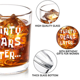 Futtumy family toast using the thirty-years-later glass