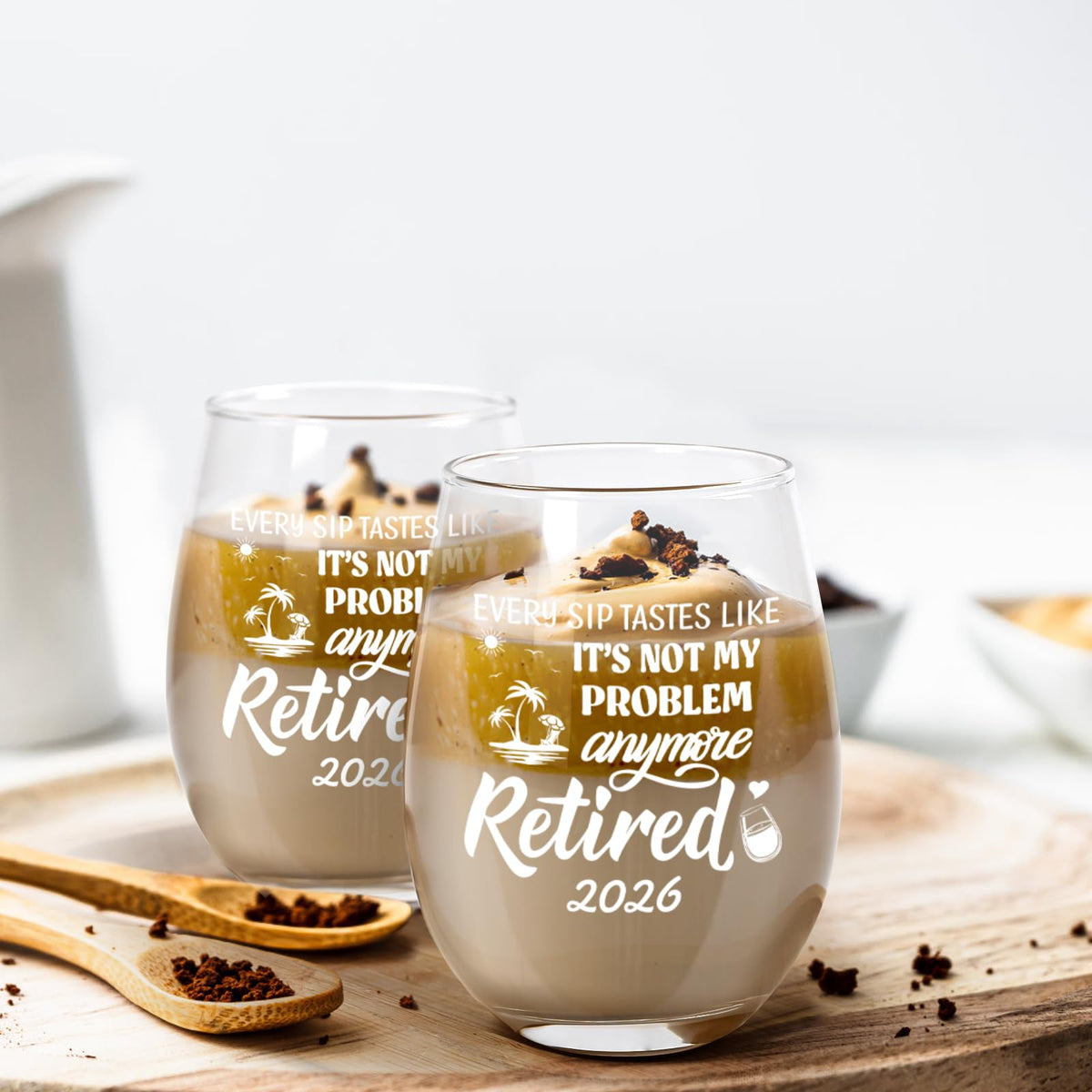 Futtumy wine glass for office farewell celebrations