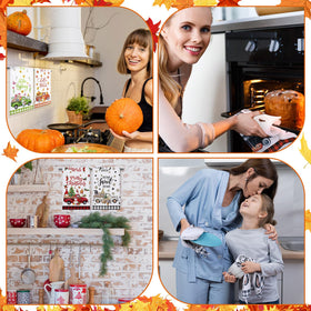 FuWeave 21.3 by 14.2 inch towels provide versatile daily use around the kitchen.