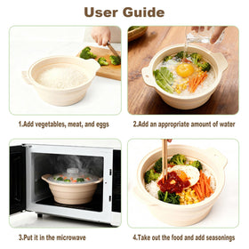 FUYXINGXY blue steamer is dishwasher safe for easy cleanup.