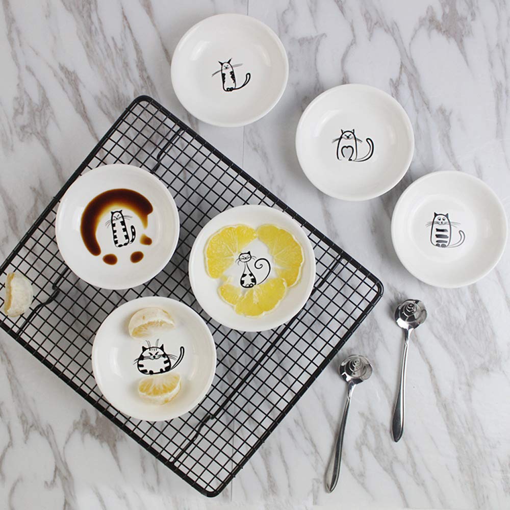 FUYU ceramic side dish for dips, sauces, and small bites.