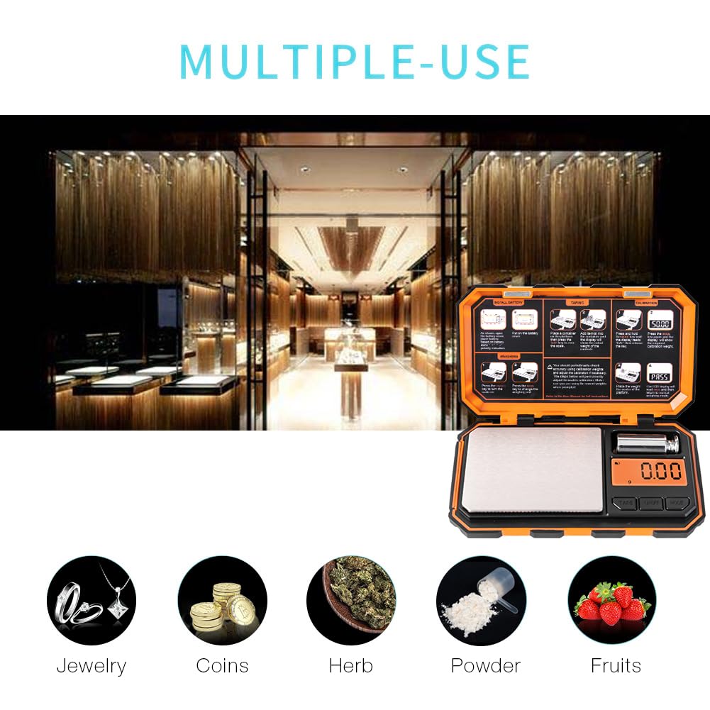 Fuzion pocket scale compact carry for on-the-go use.