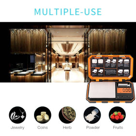 Fuzion pocket scale compact carry for on-the-go use.