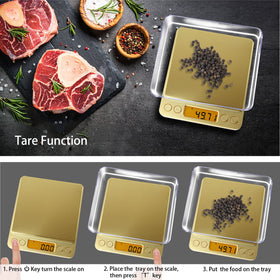 Fuzion Digital Scale includes multiple units and tare for flexible measurement tasks.