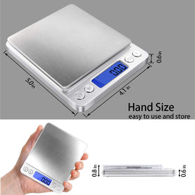 Fuzion jewelry scale supports six units for versatile weighing tasks.