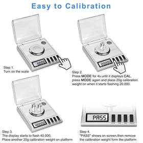 Fuzion milligram scale includes a 10-year warranty for peace of mind.