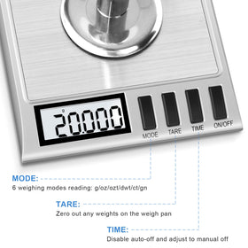 Fuzion stainless steel platform and flip cover protect the weighing surface.