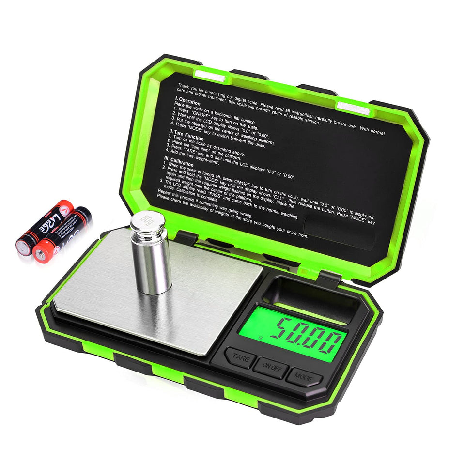 Fuzion Pocket Gram Scale with LCD display for quick precise measurements