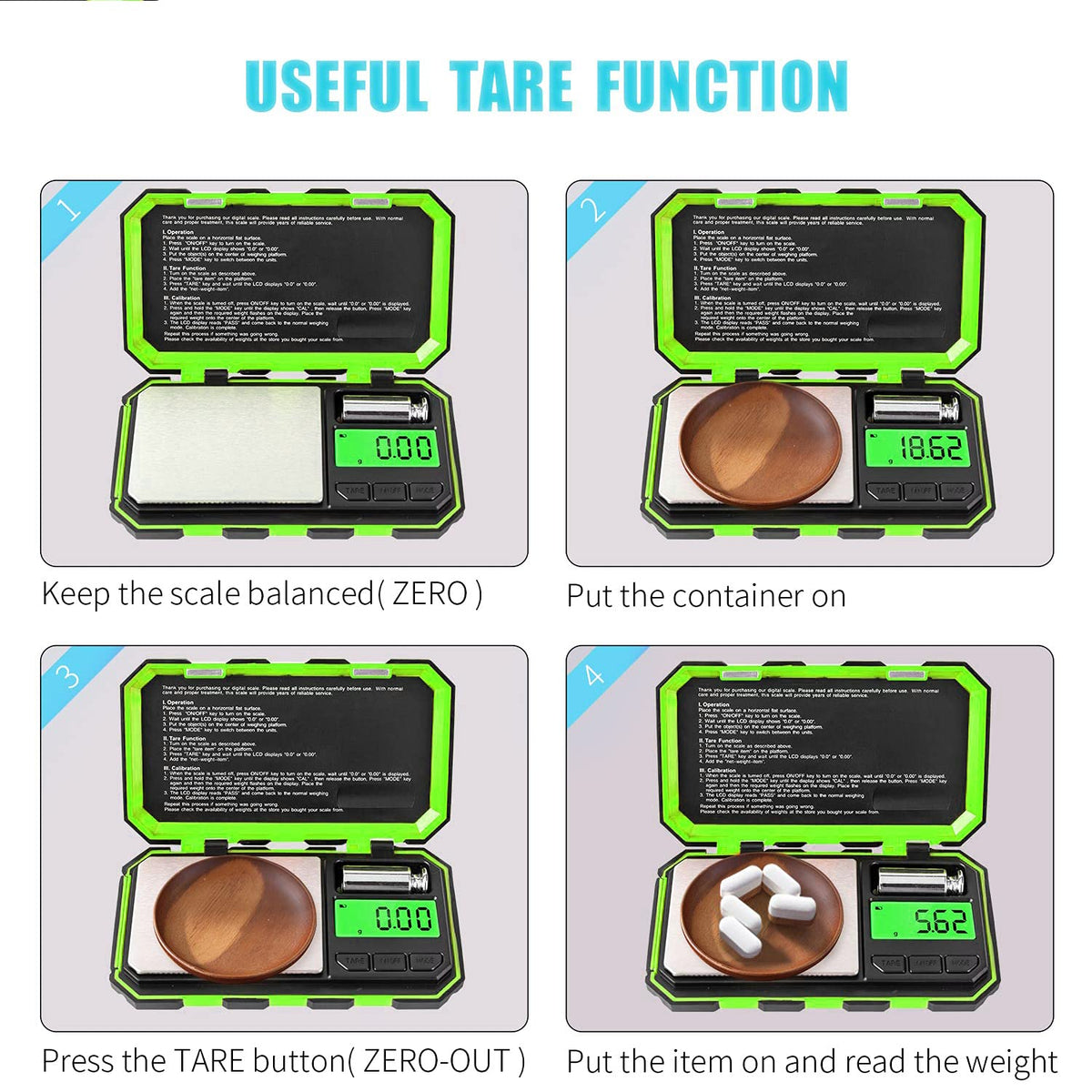 Portable case keeps the Fuzion scale safe on the go