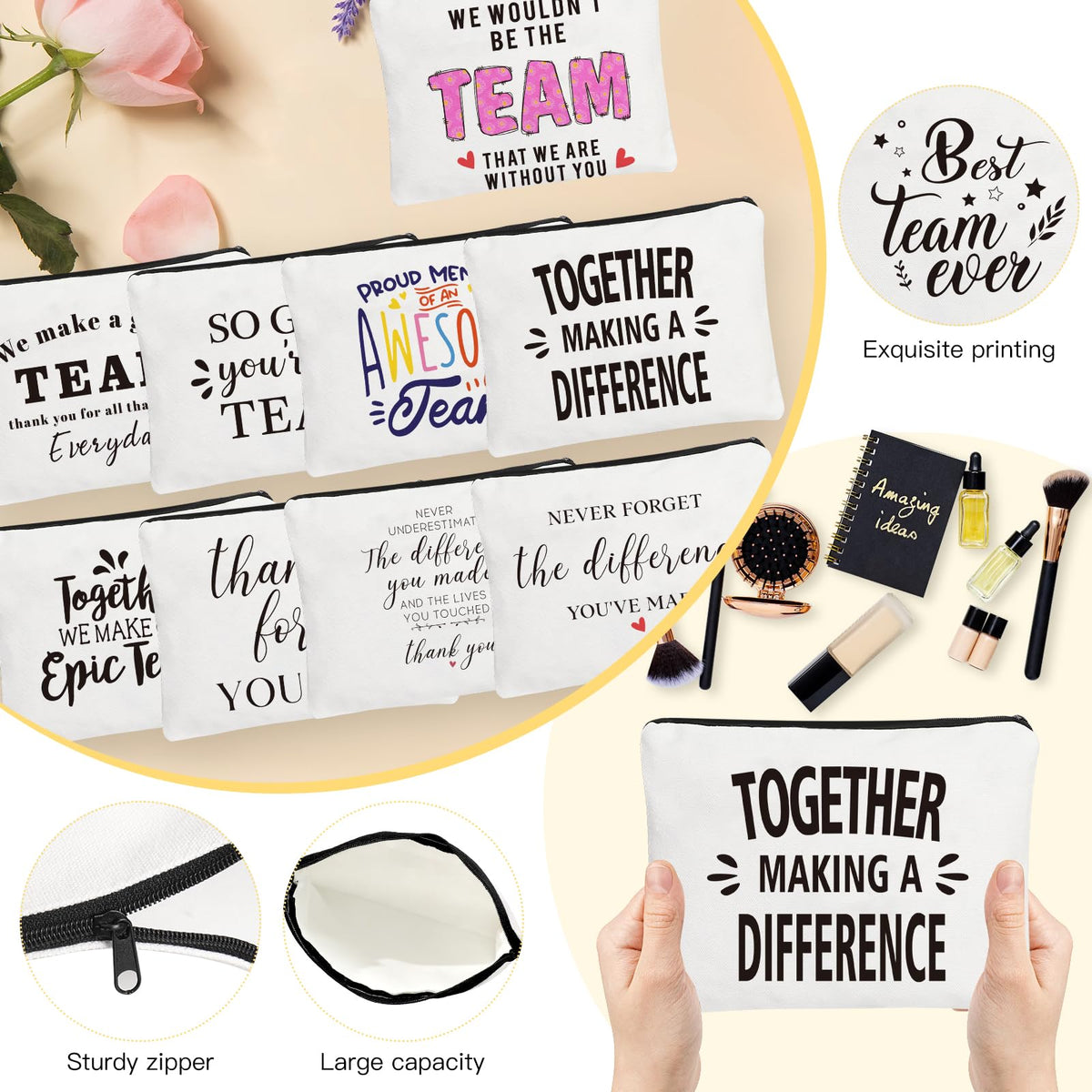 Fvntuey 12-piece appreciation gift set suits colleagues and staff
