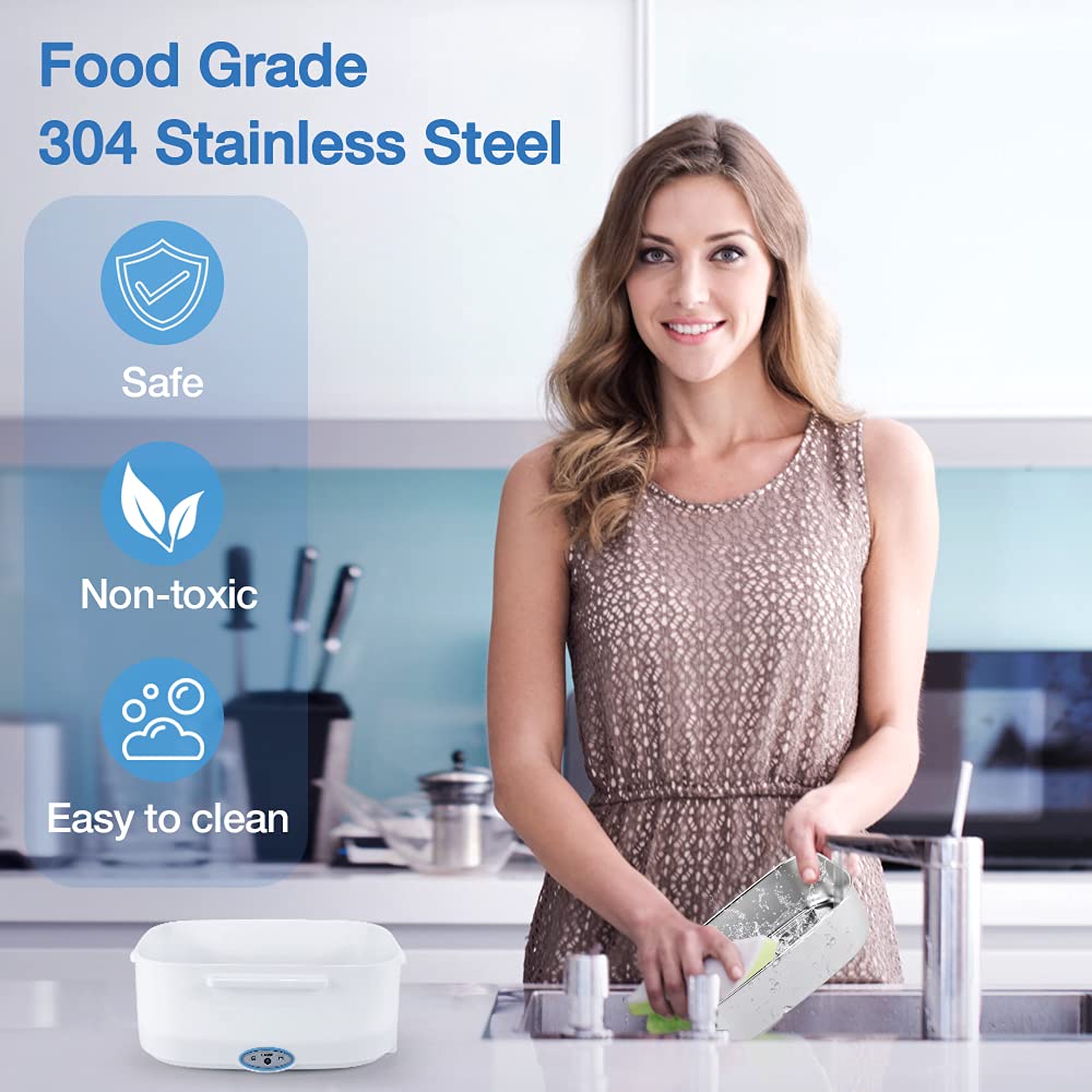 FVW Electric Lunch Box anti-scalding handle for safe carrying