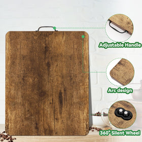 Fxacyem appliance slider on countertop showcasing quick assembly in one minute.