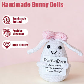 FXK Pink Bunny beaded bracelet set for versatile stacking looks