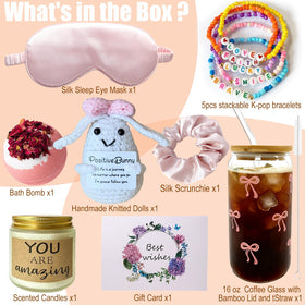 FXK Pink Bunny soy wax candle creating cozy ambience