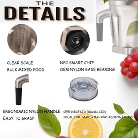 Fxsmgdy compatible with Classic and Commercial Series blenders