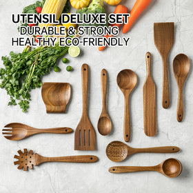 Fyctio acacia wooden spoons are nonstick-friendly with pots and pans.