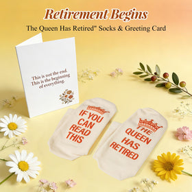 Fyroax retirement greeting card for personal, heartfelt messages.