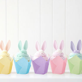 FYSUIMU multi-color pastel tulip liner pack for celebrations.