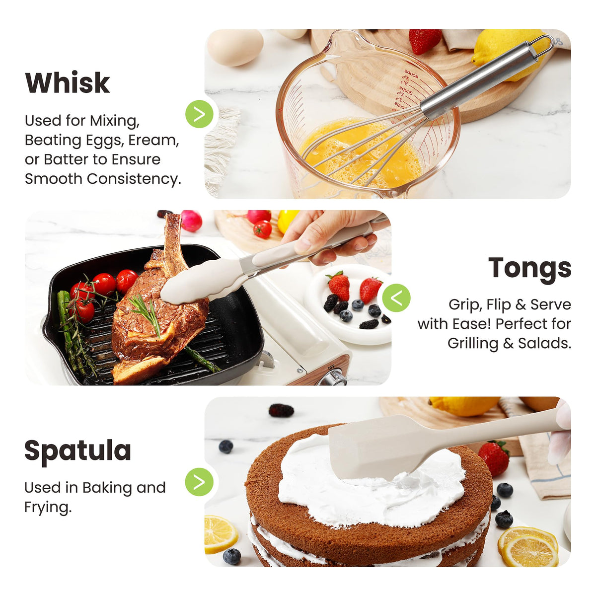 Fyvva dishwasher-safe utensils simplify cleanup after busy cooking