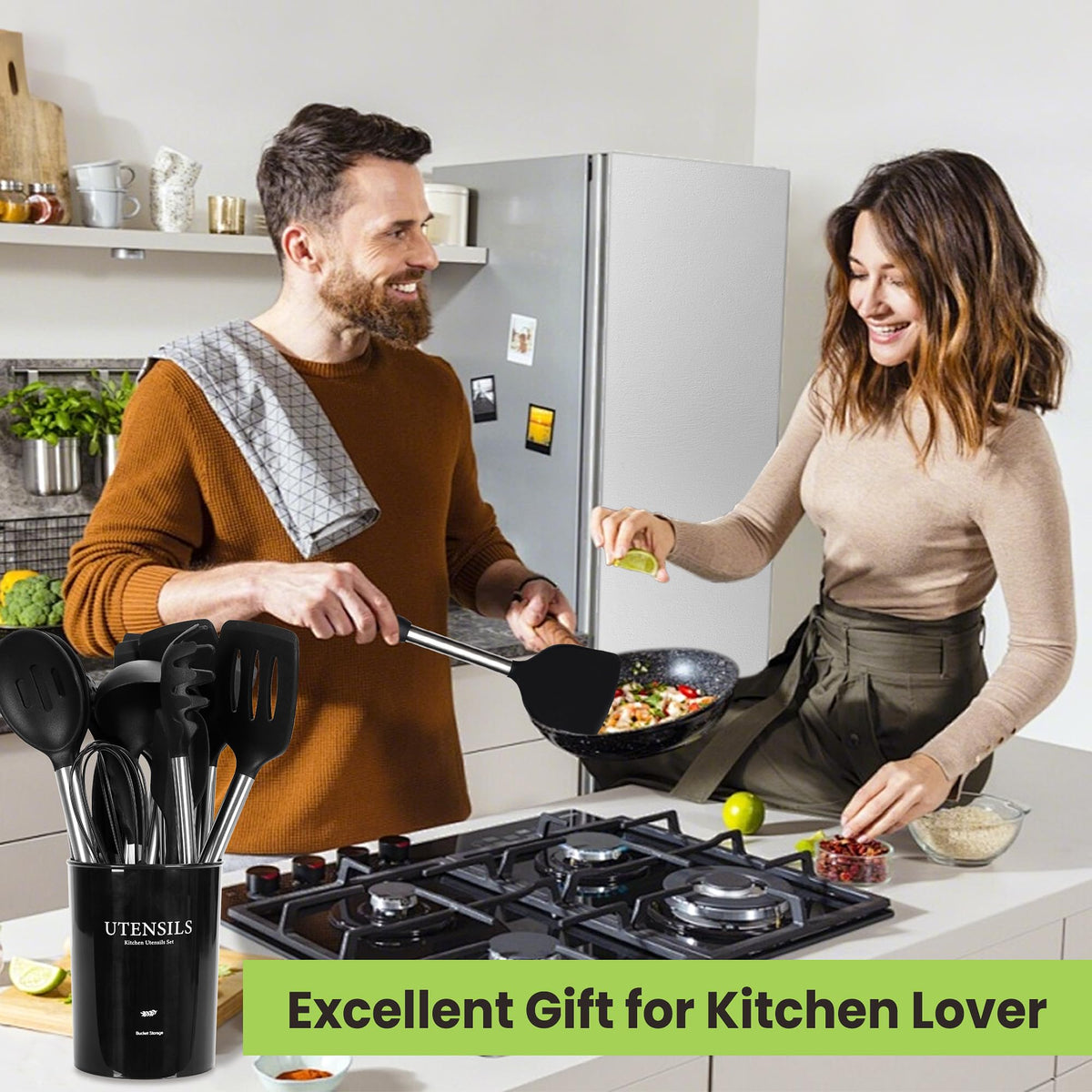 Fyvva ergonomic design reduces hand fatigue during busy kitchen sessions.