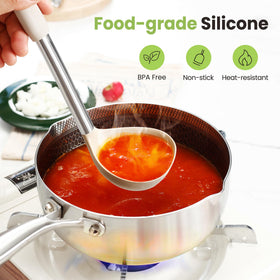 Fyvva heat-resistant spatula up to 446°F for safe high-heat cooking