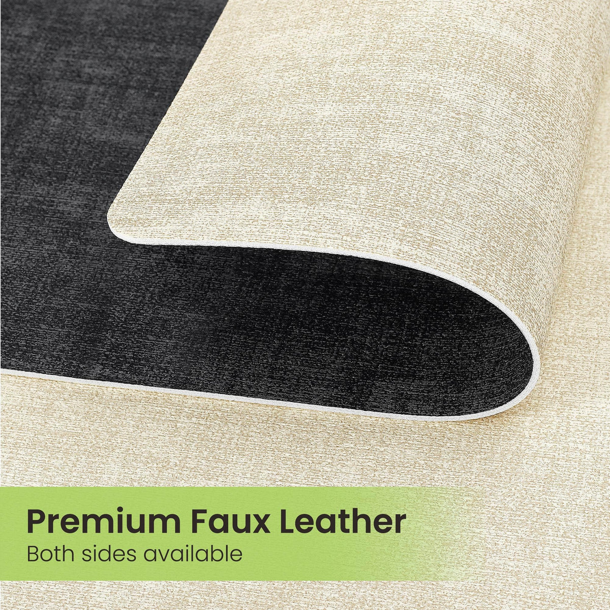 Fyvva placemats are easy to clean with a quick wipe.
