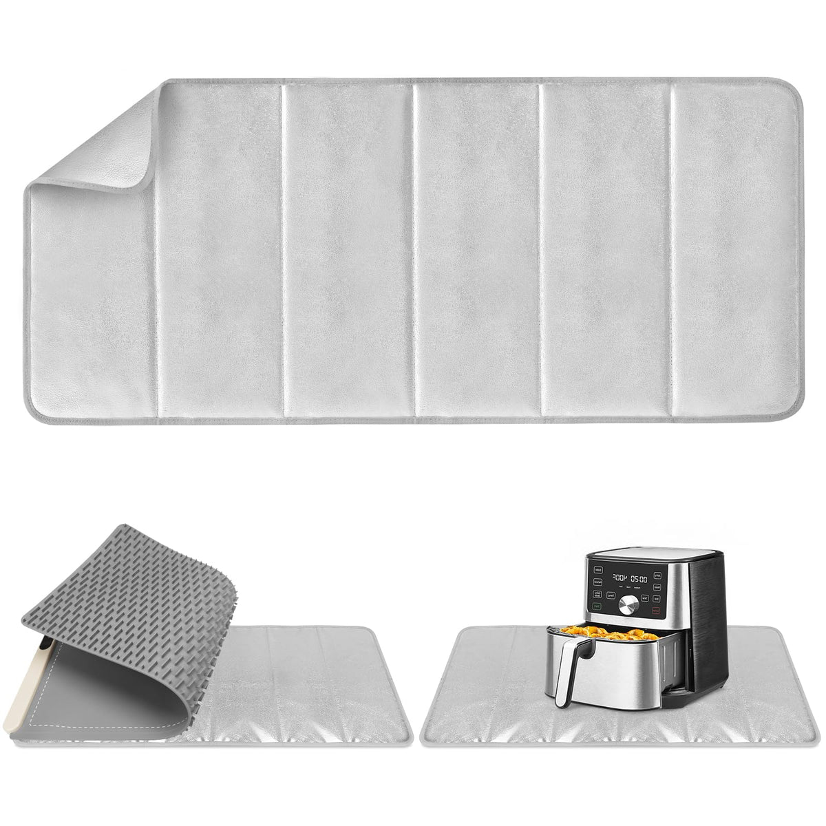 FYY heat-resistant mat protecting a dining table from heat