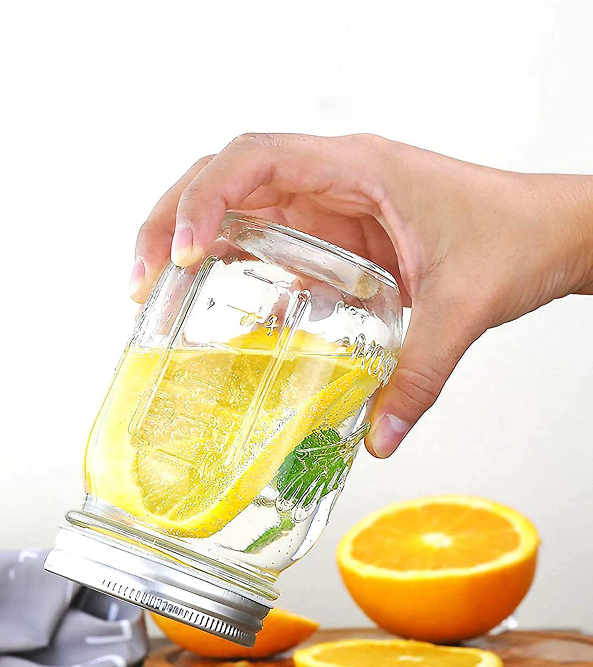 FZCWAHJK easy-seal regular-mouth lids speed up your prep.
