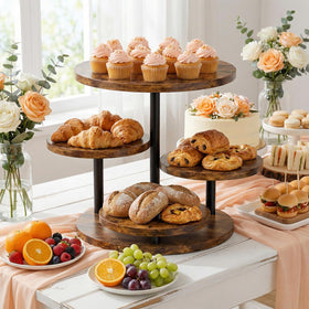 FZGhome cupcake stand color options help match modern, rustic, or festive themes.
